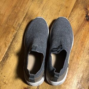 Skechers Women's Gray Slip-On Athletic Shoes